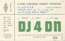 QSL - Funkkarte - DJ4DN - Ulm - 1958