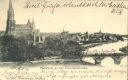 Postkarte - Ulm - Panorama an der Eisenbahnbrücke