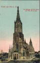 Postkarte - Ulm - Münster