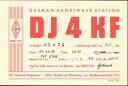 QSL - Funkkarte - DJ4KF