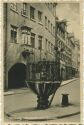 Nürnberg - Gänsemännchen-Brunnen - Foto-AK 30er Jahre