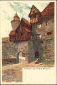 Postkarte - Nürnberg - Burgthor