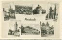 Ansbach - Herrieder Tor - Behringer Hof - Foto-AK
