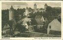 Ansichtskarte - 91550 Dinkelsbühl - Turm und Mauerpartie beim Muckenbrünnle