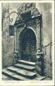 Rothenburg o. d. T. - Altes Rathaus Portal - Postkarte