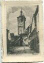 Postkarte - Rothenburg ob der Tauber - Klingentor