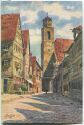 Postkarte - Dinkelsbühl - Turmstraße 