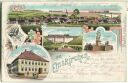 Postkarte - Emskirchen - Eisenbahnbrücke