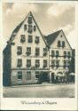 Ansichtskarte - 91781 Weissenburg - Hotel zur goldnen Rose - Besitzer Edgar Mitschke