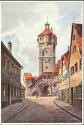 Ansichtskarte - Rothenburg ob der Tauber - Klingentor