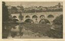 Postkarte - Rothenburg - Doppelbrücke