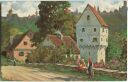 Postkarte - Rothenburg - Topplerschlösschen