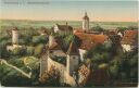 Postkarte - Rothenburg - Stadtmauerpartie
