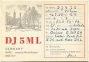 QSL - Funkkarte - DJ5ML - Vohenstrauss - 1959