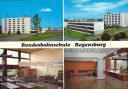 Ansichtskarte - Regensburg - Bundesbahnschule