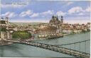 Postkarte - Passau - Hängebrücke