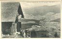 Postkarte - Arberschutzhaus mit Aussicht gegen Eisenstein