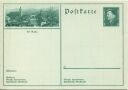 Hof - Bildpostkarte 1930 - Ganzsache