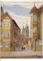 Ansichtskarte - Bayreuth - Brautgasse