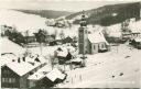 Oberwarmensteinach im Winter - Foto-AK 50er Jahre