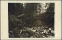 Teufelsbrücke in der Hölle bei Lichtenberg - Foto-AK