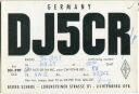 QSL - QTH - Funkkarte - DJ5CR - Lichtenberg (Ofr.)