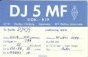 QSL - Funkkarte - DJ5MF - 96476 Oeslau - 1959