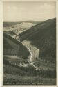 Ludwigsstadt - Gebirgstal - Blick auf die Rennsteighöhen - Foto-AK