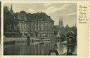 Postkarte - Bamberg - Regnitz - Gebäude der Concordia