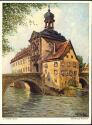 Ansichtskarte - Bamberg - Rathaus