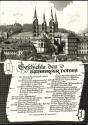 Ansichtskarte - Bamberg - Geschichte des Doms