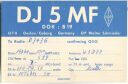Funkkarte - DJ5MF - Oeslau