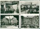 97990 Weikersheim - Schloss Weikersheim - 12 Fotografien 9cm x 6cm in einem Mäppchen