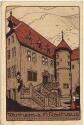 Ansichtskarte - Wertheim Rathaus