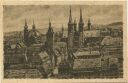 Postkarte - Würzburg - Blick von der Festung Marienburg auf die Altstadt