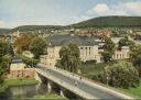 Bad Kissingen - Ludwigsbrücke mit Saale und Regentenbau - AK-Grossformat