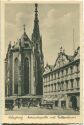 Postkarte - Würzburg - Marienkapelle - Falkenhaus