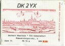 QSL - QTH - Funkkarte - DK2YX - Schweinfurt