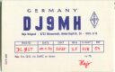 QSL - QTH - Funkkarte - DJ9MH - Münnerstadt