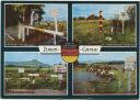 Postkarte - Zonengrenze in der Rhön - Eußenhausen