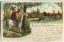 Postkarte - Würzburg - Behüt Dich Gott