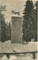 Frauenwald - Monument am Bohrstuhl - Foto-AK 60er Jahre