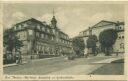 Postkarte - Bad Ilmenau - Marktplatz mit Goetheschlösschen