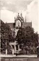 Ansichtskarte - Erfurt Dom mit Marienbild