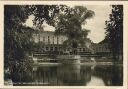 Ansichtskarte - Weimar - Weimarhalle - Teichansicht