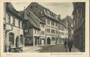 Weimar - Jacobstrasse mit Kirms-Krackowhaus - Postkarte