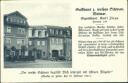 Postkarte - Weimar - Gasthaus zum weissen Schwan