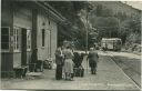 Postkarte - Friedrichroda - Bahnhof