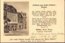 Postkarte - Weimar - Gasthaus zum weissen Schwan