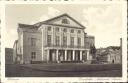 Postkarte - Weimar - Deutsches National-Theater